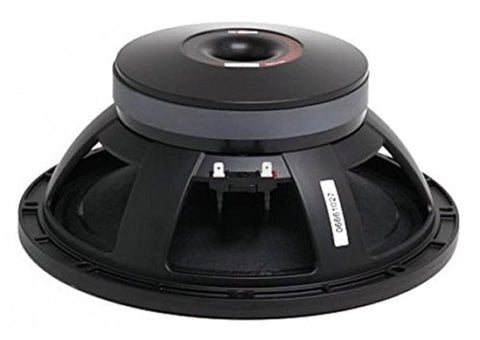 12.0-in Woofer w/8 Ohms Impedance & 700 Watts Continuous Power Handling Capacity & Ferrite Magnet