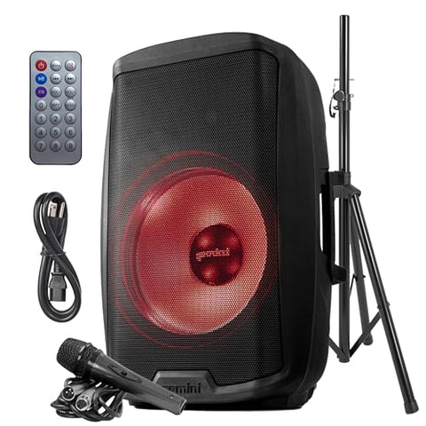 GEMINI 15 inches POWERED PA SPEAKER 2000WATT