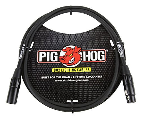 Pig Hog PHDMX50 3-Pin DMX Lighting Cable, 50 Feet