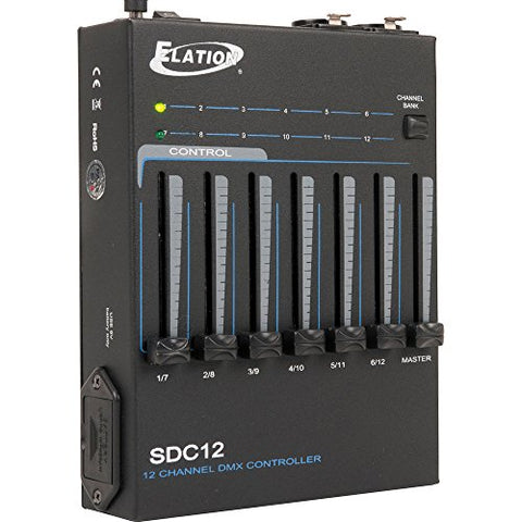12 CHANNEL BASIC DMX CONTROLLER
