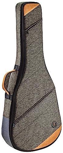 Ortega Guitars Size Guitar Case-22 mm Soft Padding w/Hardened Frame, Right, Mocha, Full Classical (OSOCACL-MO)