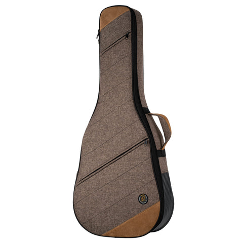 Ortega Guitars Acoustic Dreadnought Guitar Case-22 mm Soft Padding w/Hardened Frame (OSOCADN-CP-L)