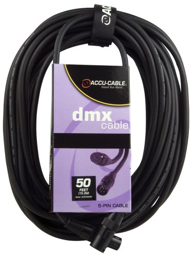50 FOOT 5 PIN DMX CABLE