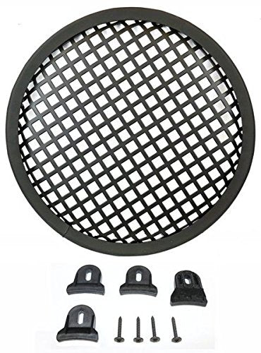 8-in Diameter Steel Monster Mesh Grill for 8-in Woofers with hardware