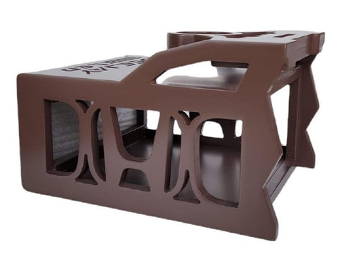 One Din Two EQ BROWN PAINT HONDA Stylish Wooden Controller Case for Mobile Competitions