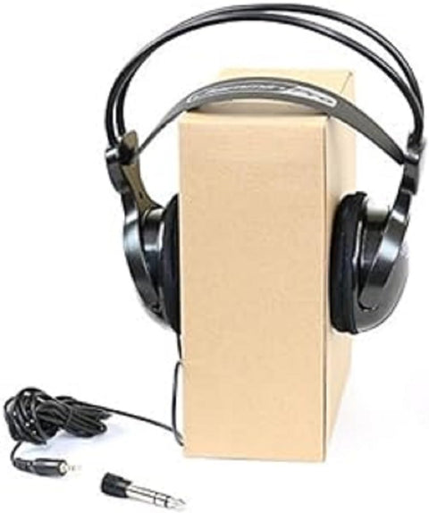 High-performance studio headphones with ultra-wide frequency response