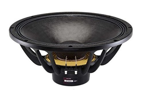 15-in Woofer w/8 Ohms Impedance & 1400 Watts Continuous Power Handling Capacity & Neodymium Inside Slug Magnet