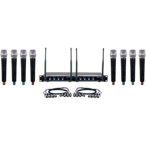 VOCOPRO 8CHANNEL UHF DIGITAL HYBRID