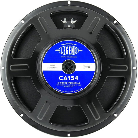 Eminence Legend 1058 10" Guitar Speaker, 75 Watts at 8 Ohms, Black