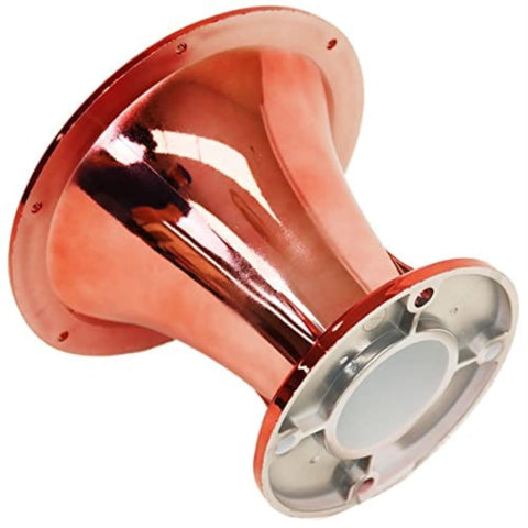 DEEJAY LED TBH2INHORNWHRED Bolt-on Horn Flare with 2-inch Throat for 2-inch Compatible High Frequency Drivers - White Red