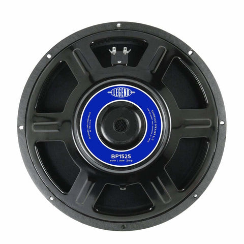 A 15-in bass guitar driver that delivers warm  rich tone and deep bass. this 350 watt driver is at home in small sealed enclosures  and also works well in Pro Audio and Home Hi-Fi applications.