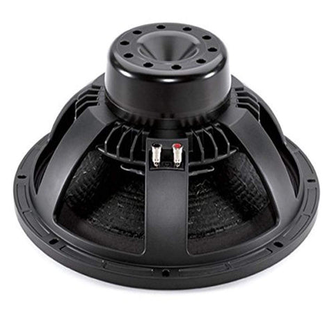 15-in Woofer w/8 Ohms Impedance & 2000 Watts Continuous Power Handling Capacity & Neodymium Inside Slug Magnet