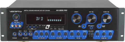 VOCOPRO KR-3808PRO Digital Karaoke Receiver with Key Control, 21.00 x 21.00 x 23.00