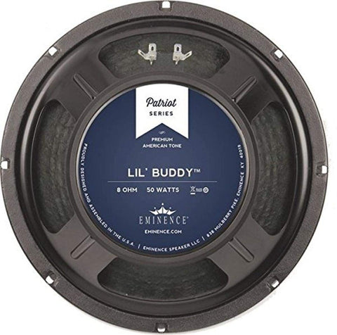 10-in Guitar Speaker  50W  8 ohms w/Copper voice coil & Hemp Cone