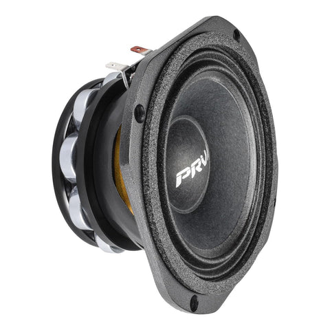 PRV AUDIO 5MR450-NDY-4, 5 Inches Midrange Speaker, High End Neodymium Magnet, 4 Ohm, 450 Watts, Pro Audio Loudspeaker (Single)