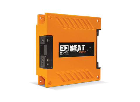 BANDA 3000WATT 1OHM BEAT CAR AMP (ORANGE