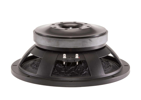 12.0-in Woofer w/8 Ohms Impedance & 1200 Watts Continuous Power Handling Capacity & Ferrite Magnet