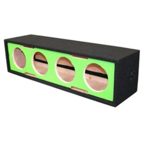 For 12-in Four Horn Side Speaker Enclosure GREEN Vinyl cloth colored