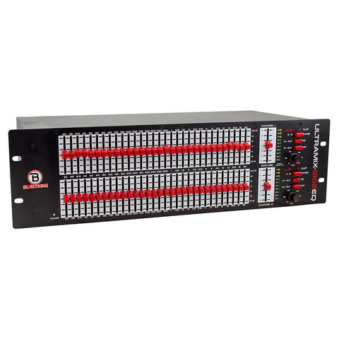 Dual 31-Band Graphic Equalizer w/XLR Input and Output Connections