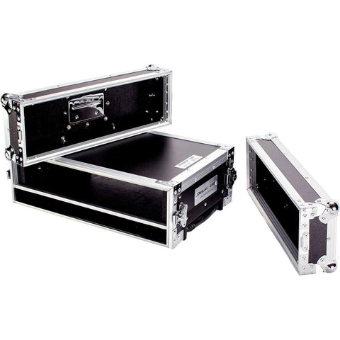2U-Space Metal Locking Rack Drawer for Standard DJ Size Equipment.