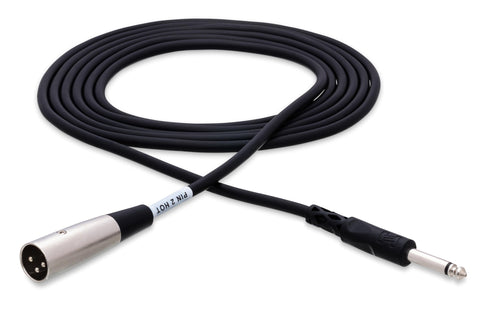 Hosa PXM-115 Unbalanced Interconnect, 1/4 Inch TS to XLR3M, 15 Feet