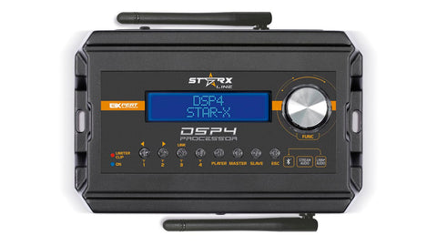 Bluetooth Audio Controller Input EQ with 11 bands and Parametric EQ 4 independent outputs