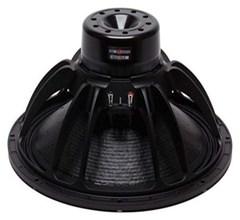 18-in Woofer w/8 Ohms Impedance & 3000 Watts Continuous Power Handling Capacity & Neodymium Inside Slug Magnet