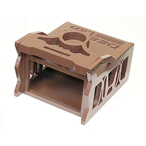 1 DIN Space Plus 2 EQ Stylish Wooden Controller Case for Mobile Competitions Brown Honda Style