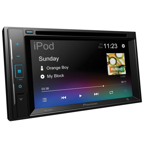6.2-in- Resistive Touchscreen Amazon Alexa Built-in when Paired with Pioneer Vozsis App Bluetooth Back Up Camera Ready - DVD Receiver