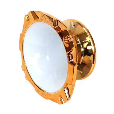 DJL SHORT 2 inches BOLT ON HORN WHITE ORANGE