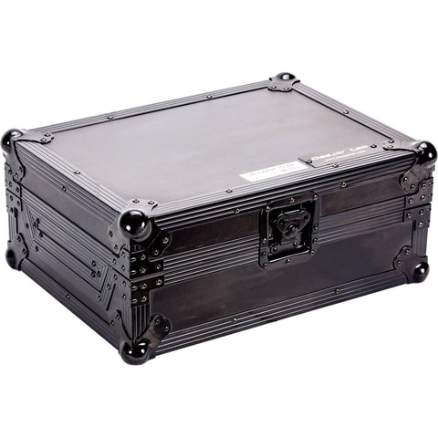 DEEJAY LED TBHDJM9CDJ2KWLT Fly Drive DJ Coffin Case For Pioneer Two CDJ2000 Plus One DJM900 Mixer or Similarly Sized Equipment with Laptop Shelf & Low Profile Wheels