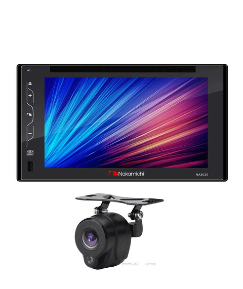 2-DIN 6.2-in full glass touch screen with DVD player Built-in Bluetooth 4 x 50 Watts Output w/Android iOS /Mirrorlink
