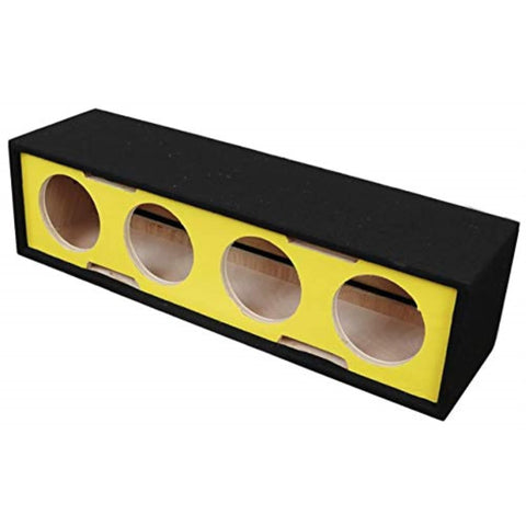 For 12-in Four Horn Side Speaker Enclosure YELLOW Vinyl cloth colored