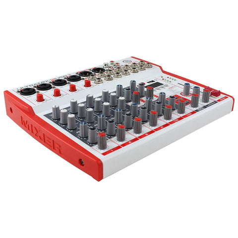 12 Channel Analog Stereo Mixing Console