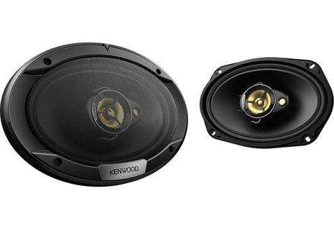 KENWOOD 6X9 500W 3 WAY CAR SPEAKERS