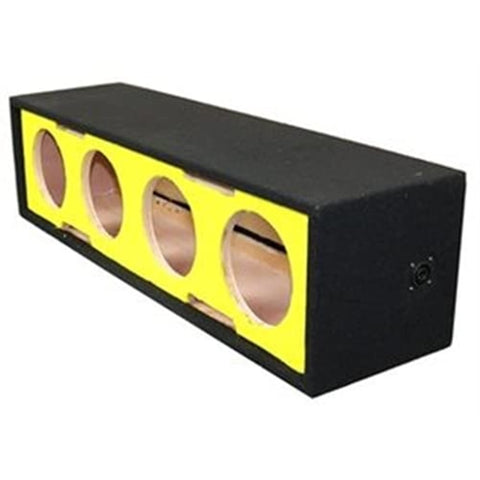 For 12-in Four Horn Side Speaker Enclosure YELLOW carpet cloth colored