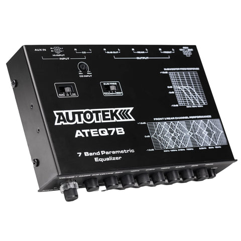 AUTOTEK 7 BAND EQ WITH CROSSOVER