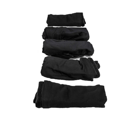 Jmaz Lighting JZ5008 Event Booth Facade Replacement Scrim - Black - Pack of 5