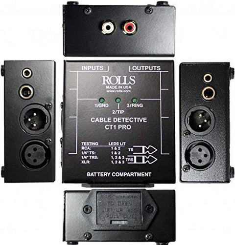 rolls Cable Detective Tester Pro, 5.00 inches x 5.00 inches x 5.00 inches (CT1PRO)