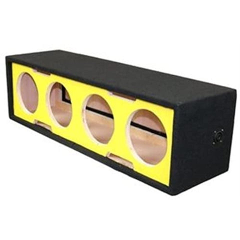 For 10-in Four Horn Side Speaker Enclosure YELLOW Vinyl cloth colored