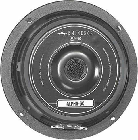 6-in Pro Mid Range Speaker  200W Max  4 ohms w/Copper voice coil