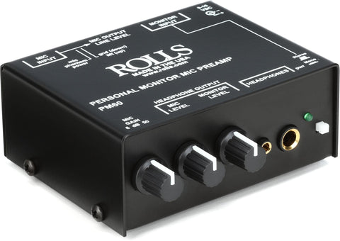 ROLLS Personal Monitor MIC PREAMP