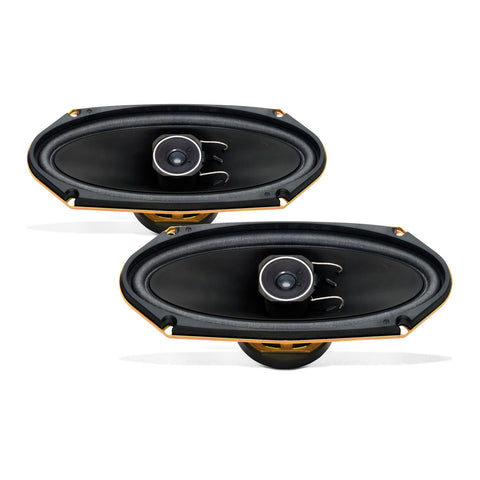 4-in x 10-in 2-Way Rear Deck Mount Speaker w/120 Watts Maximum Power