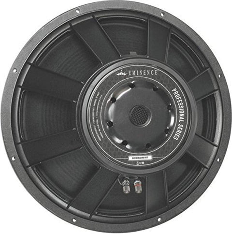 18-in Pro Woofer  1600W Max  8 ohms w/Copper voice coil & Acrylic Wetlook Paper Cone