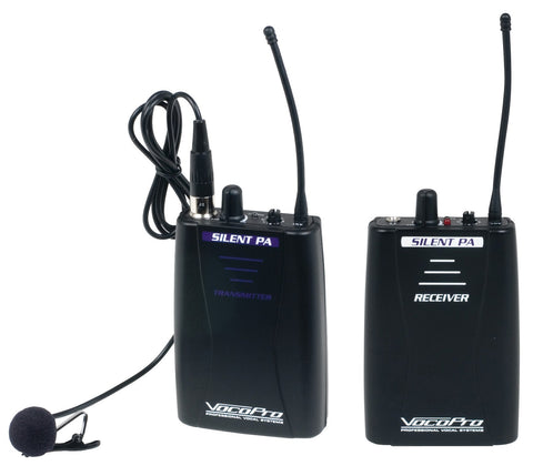 16CH UHF WIRELESS AUDIO BROADCAST SYSTEM (bodypack transmitter with bodypack receiver)