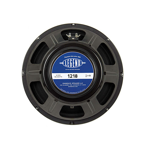 12-in Brit Guitar Speaker  150W  8 ohms w/Copper voice coil