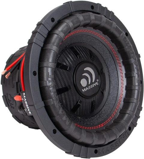 Massive Audio GTR122 | 12" 1000 Watts RMS / 1500w MAX Dual 2 Ohm Subwoofer with Grill