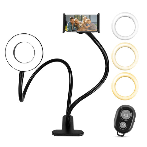 5-in-1 Media Station with Bluetooth remote control