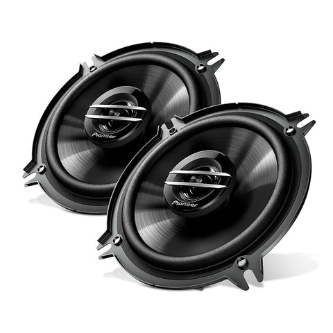 PIONEER G-Series TS-G1320S 5.25” 2-Way Speakers (Pair) – 250W Max, Crisp Highs + Clear Vocals,Great Stock Replacement, High-Efficiency Speaker Designed for OEM Power
