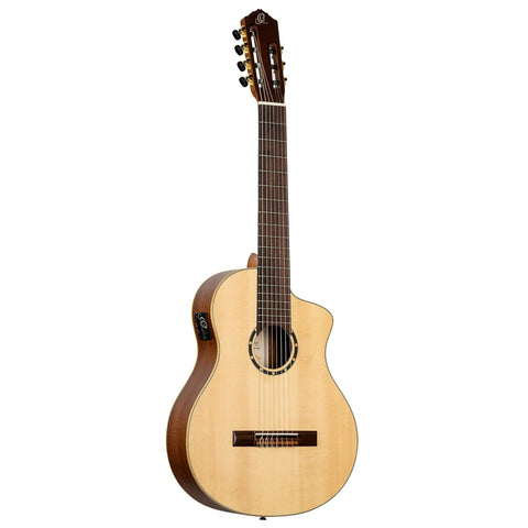 Family Series Pro 7-String Solid Top Acoustic-Electric Nylon Classical Guitar w/Bag